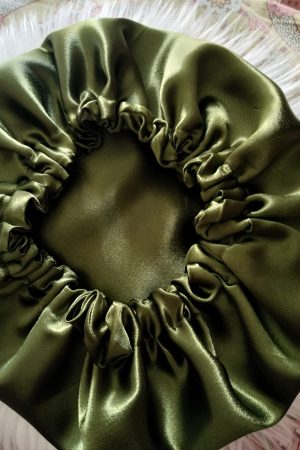 Hair Satin Hair Bonnet (Sleeping Cap) Large